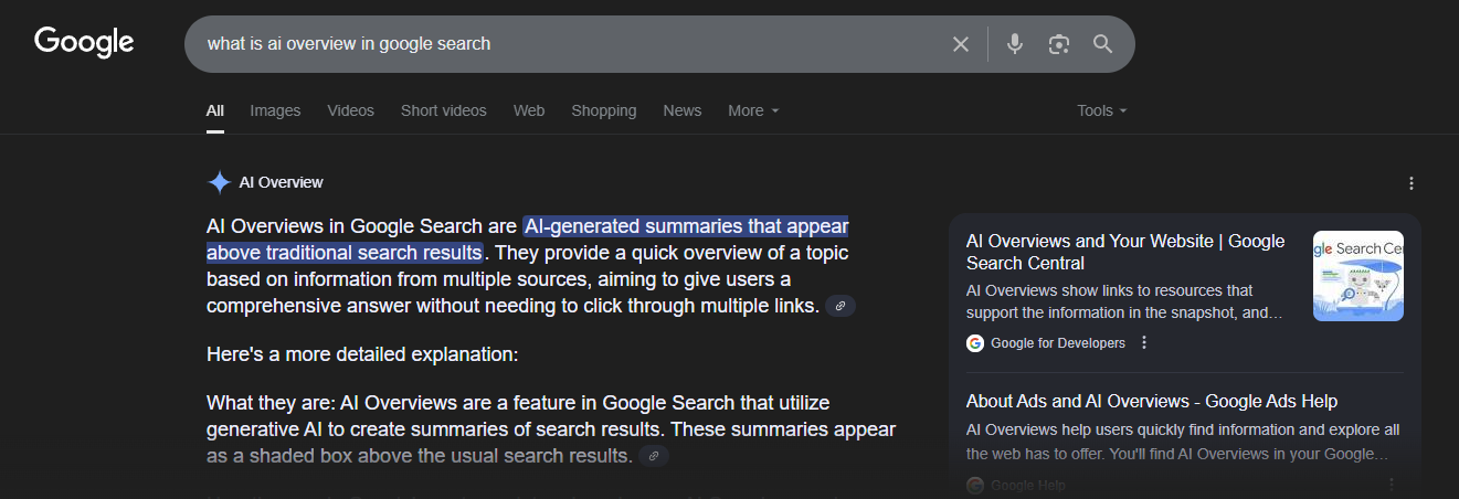 How to Turn Off AI Overview in Google Search - What Is AI Overview